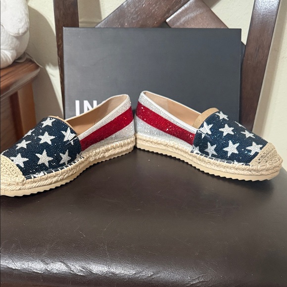 INC International Concepts Red, White, and Blue Espadrilles - Picture 7 of 7